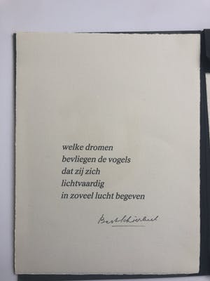 Corneille - 3 zeefdrukken in map mémoire de Bali II samen met poëzie van Bert Schierbeek kopen? Bied vanaf 310!