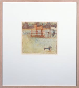 Wendelien Schonfeld - Kleurenets Anticity Circus, - Ingelijst kopen? Bied vanaf 40!