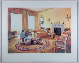 AcheterJan Worst - Zeefdruk, The rich hours - Ingelijst (Groot)? Enchérissez de 250!