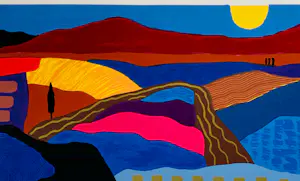 Ronald Boonacker - Toscaans Landschap II Italië kopen? Bied vanaf 50!