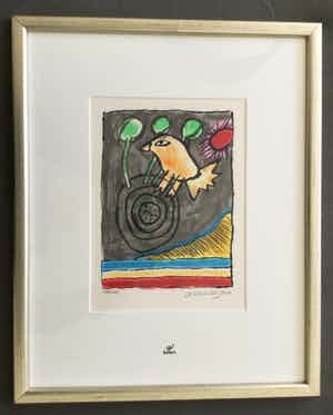 Corneille - Oiseau Coloré verkocht voor € 145!