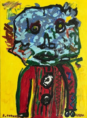 Ruud Cornelisse - Acrylschilderij op doek - Titel cobra - gesigneerd kopen? Bied vanaf 45!