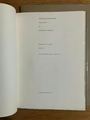Asger Jorn - C. Caspari:Fridhof der Maulwürfe (talpa euroaea) oder geländegänge in tagesläufn kopen? Bied vanaf 1990!