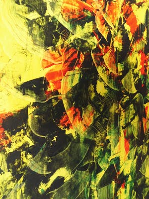 Bram Pihl - Olieverfschilderij - Abstract kopen? Bied vanaf 90!