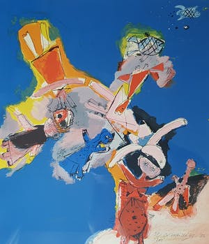 Corneille - litho 97/200 - gedateerd '48-'86 kopen? Bied vanaf 375!