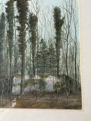 Jan Bos - De tuin van huize Baank te Warnsveld. kopen? Bied vanaf 50!