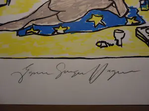 Espen Hagen - Zeefdruk, "Beach ". kopen? Bied vanaf 40!