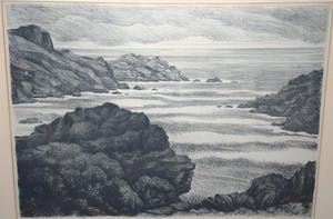 Nico Schrier - Belle île, de ruige kust van Bretagne - litho uit 1963 kopen? Bied vanaf 1!