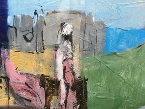 Anneke Peereboom - Abstract origineel werk kopen? Bied vanaf 100!