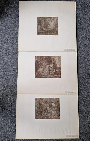 Marius Bauer - Het complete werk - Carel ende Elegast - 10 litho's - alle potloodgesigneer kopen? Bied vanaf 89!