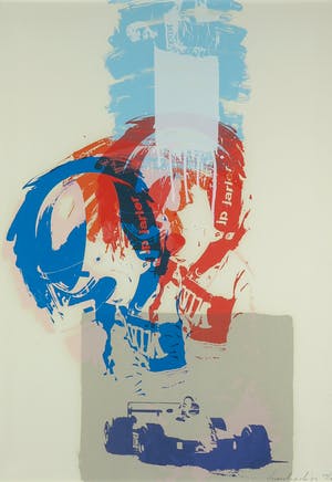 Frank Gude - Zeefdruk, JP Jarier - Ingelijst kopen? Bied vanaf 1!