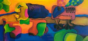 Patty Harpenau - zonder titel verkocht voor € 75!