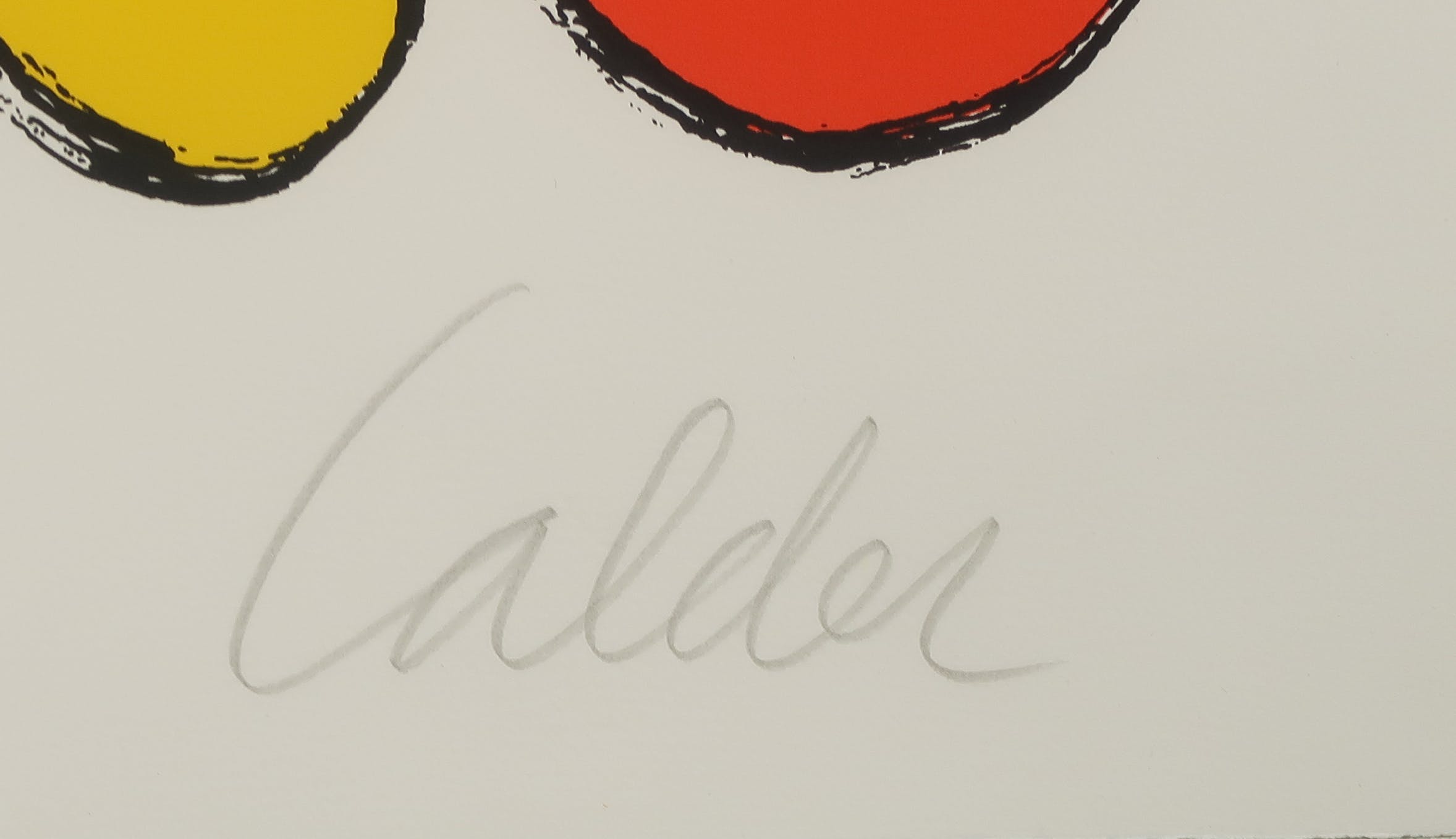 Alexander Calder - Zeefdruk, Zonder titel - Ingelijst kopen? Bied vanaf 1000!