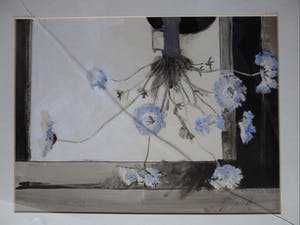 Ina van Toor - Bloemen bij de schoorsteen kopen? Bied vanaf 50!