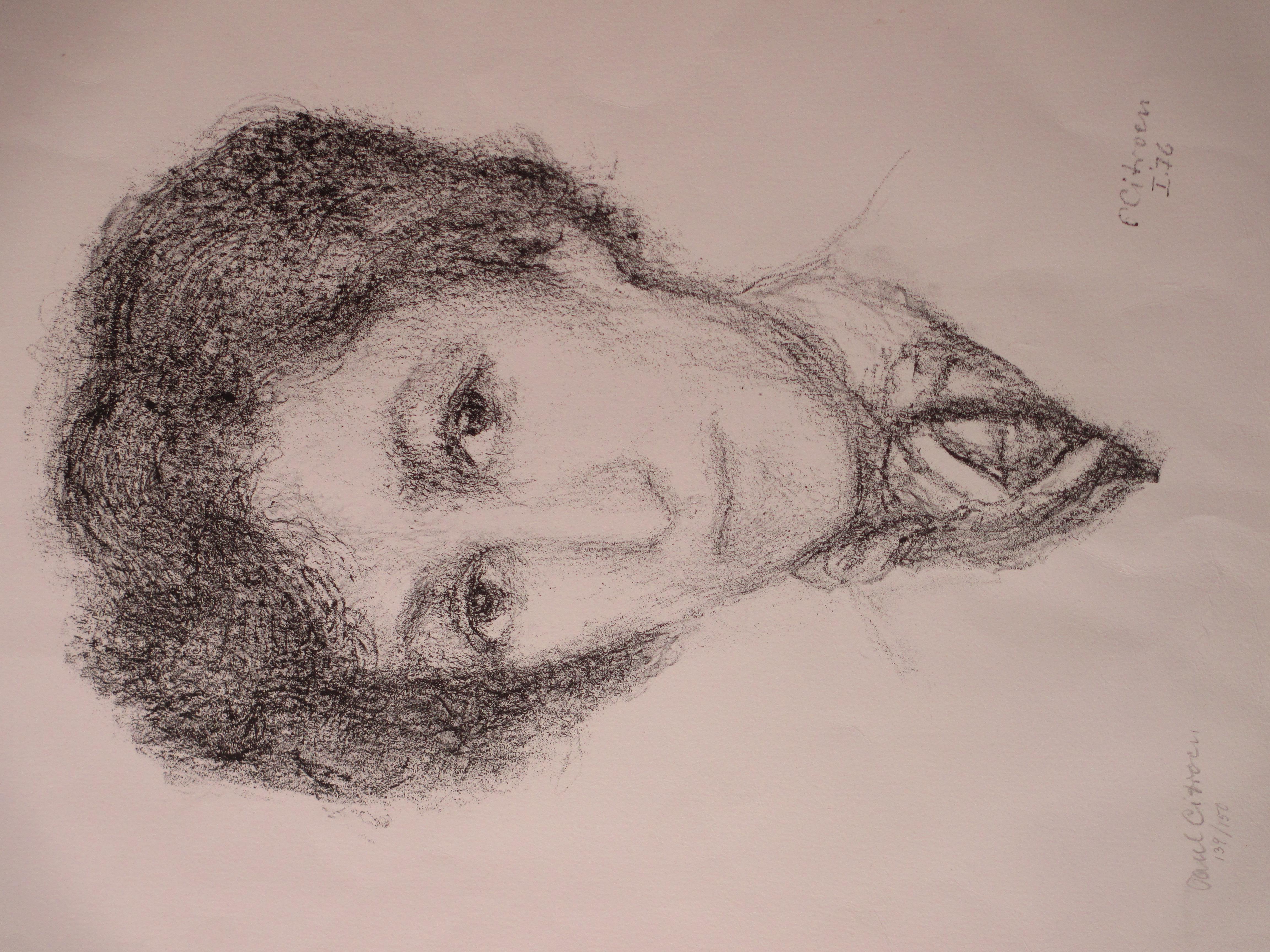 Paul Citroen - Portret van een Joodse vrouw - Litho verkocht voor € 50!