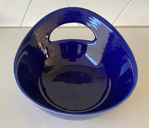 Rorstrand - Blauwe schaal Blå Eld (Blauw Vuur) ontworpen door Hertha Bengtson in 1951 kopen? Bied vanaf 1!