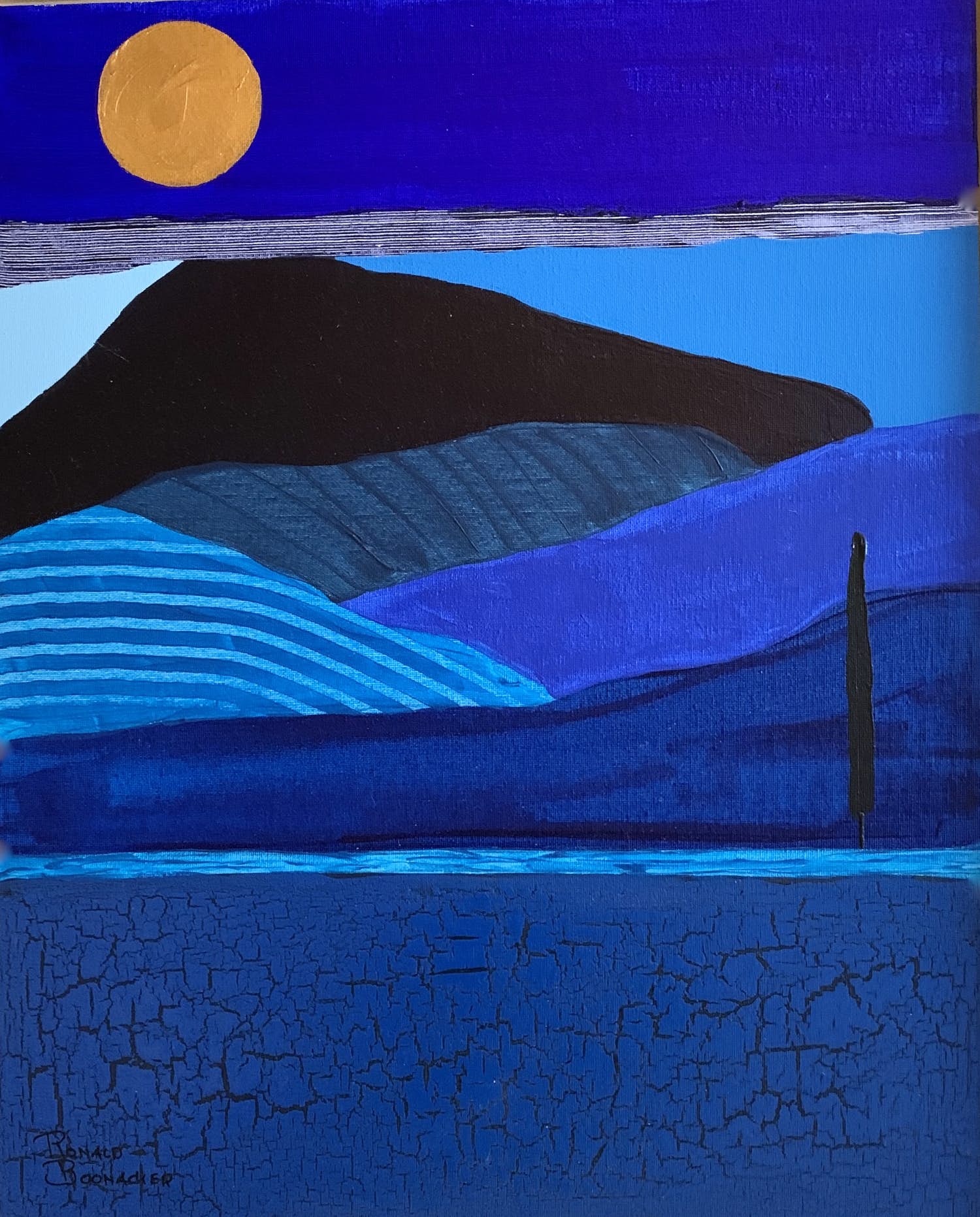 Ronald Boonacker - Serie Mediteranée (Gratis verzending) INGELIJST kopen? Bied vanaf 100!