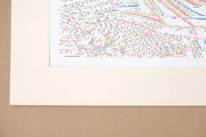 Peter Struycken - unieke computertekening: TKN 105 - 1991 kopen? Bied vanaf 850!