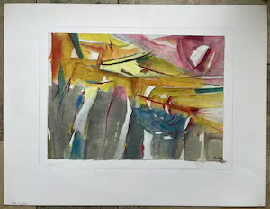 Phil Grisel - 1970 - Aquarel - dubbel gesigneerd kopen? Bied vanaf 55!