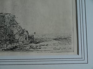 Theo Beerendonk - Rembrandt Harmensz van Rijn – ets, De Molen - De Omval - 1641 kopen? Bied vanaf 100!