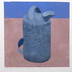 Betty Scheer - Linosnede, Oliekan kopen? Bied vanaf 40!