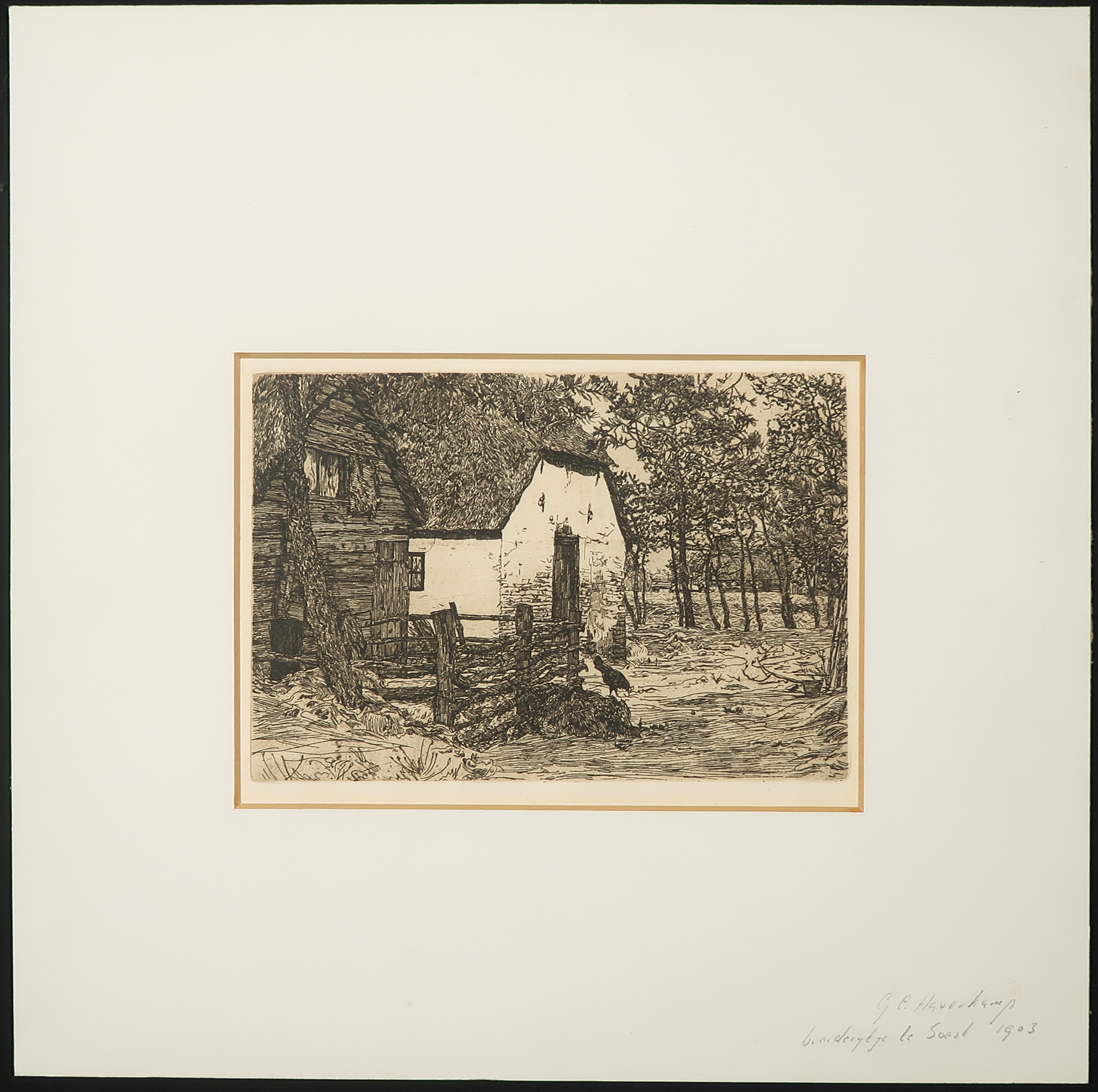 Gerrit Haverkamp - Ets, Boerderijtje te Soest kopen? Bied vanaf 20!