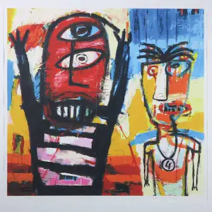 Henk Vierveijzer - Zeefdruk, Hurray - Ingelijst (Groot) kopen? Bied vanaf 100!