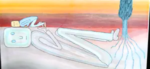 Niet of onleesbaar gesigneerd - JHG; 'Is daar iemand?' kopen? Bied vanaf 1!