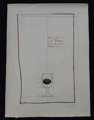 Joan Hernandez Pijuan - Lithografie "Sin Título" kopen? Bied vanaf 170!