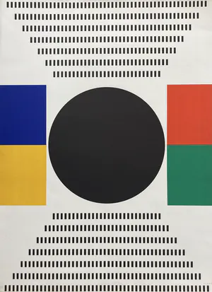 Kumi Sugai - Abstracte compositie kopen? Bied vanaf 150!