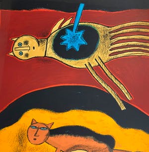 Corneille - Femme et chat kopen? Bied vanaf 425!