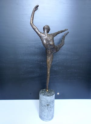 Brons (Onbekend) - Ballerina in brons , fraai beeld! kopen? Bied vanaf 150!