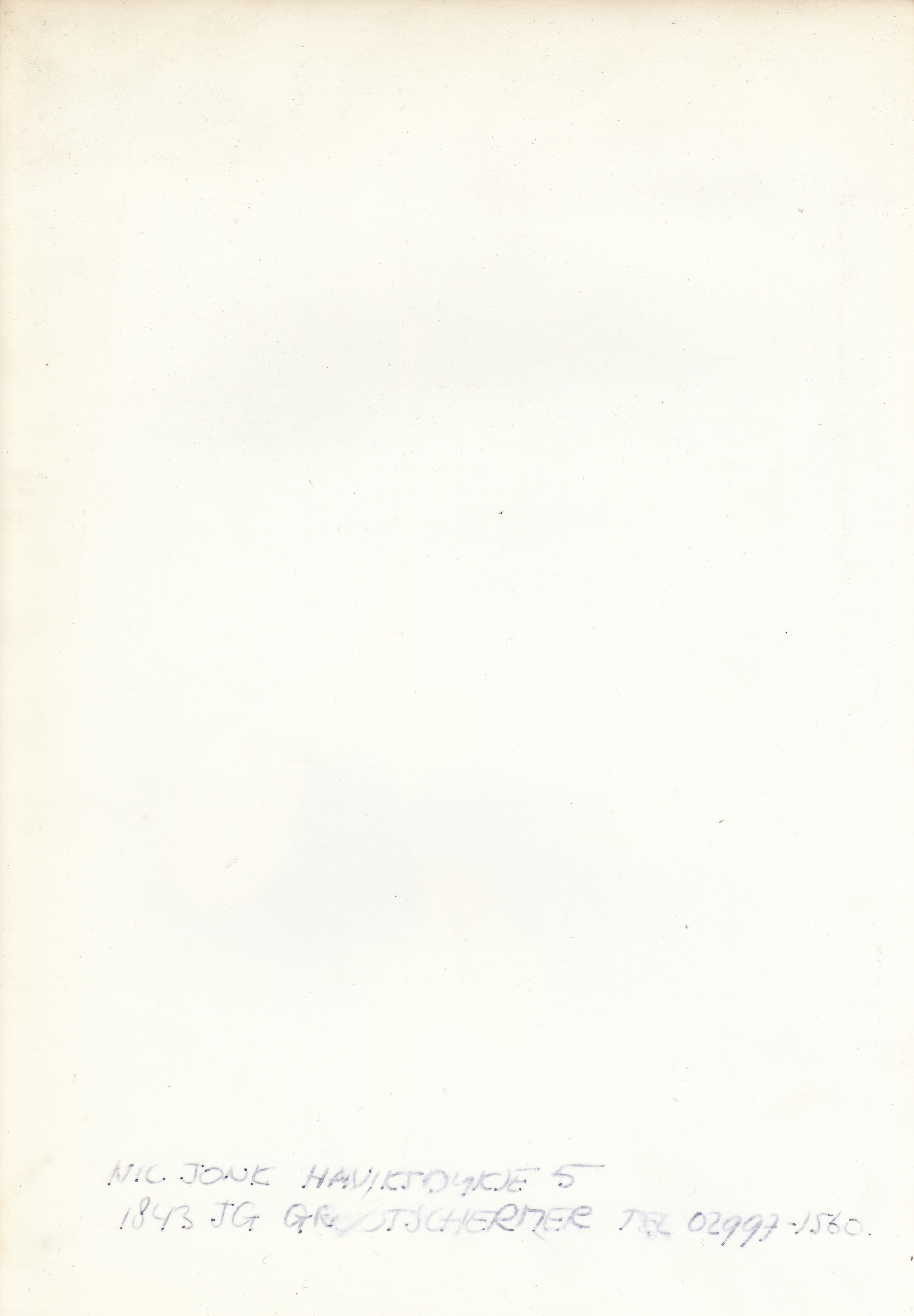 Nic Jonk - Handgesigneerde Atelierfoto kopen? Bied vanaf 10!