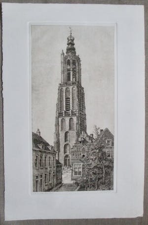 Henri von Rupprecht - Ets Onze Lieve Vrouwen Toren Amersfoort kopen? Bied vanaf 35!