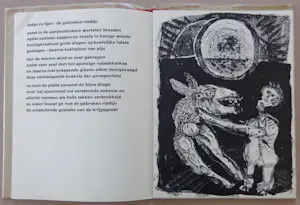 Lucebert - "LITHOLOGIE" / BOEKJE 10 GEDICHTEN + 10 ZW-W LITHO'S / 31x23cm / 1959 kopen? Bied vanaf 25!