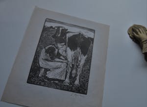 Jan Mankes - De koemelkster. kopen? Bied vanaf 275!