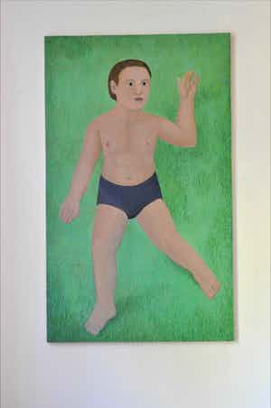 Janpeter Muilwijk - Kind in het gras verkocht voor € 500!
