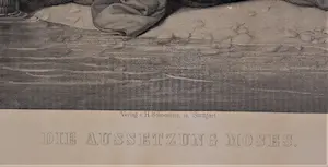 Niet of onleesbaar gesigneerd - Christian Köhler-Die Aussetzung Moses kopen? Bied vanaf 1!