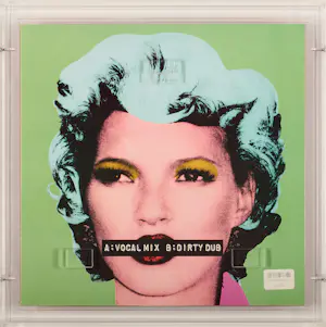 Banksy - Banksy Super Set : Record Dirty Funker in case + Graffiti Sticker 016/BNK/5Y kaufen? Bieten Sie von 990!