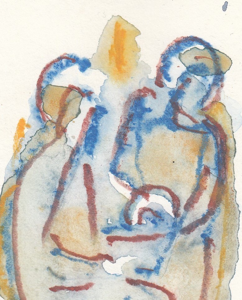 Gerard Princee - Aquarel op karton - 1998 kopen? Bied vanaf 10!