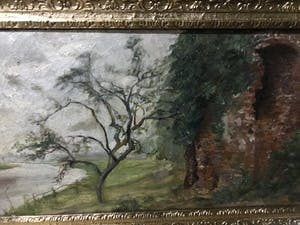 Tilla Terwindt - Landschap met een Ruine bij Grubbenvorst kopen? Bied vanaf 45!