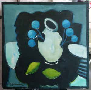 Gerard Grassere - Stilleven verkocht voor € 375!