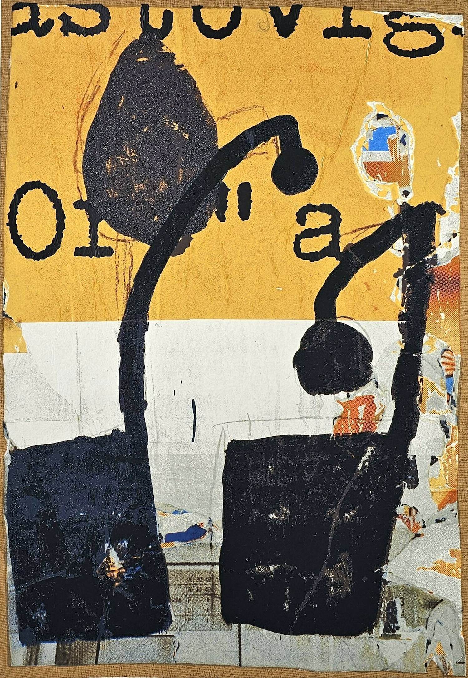 Mimmo Rotella - Mirò in Nero kopen? Bied vanaf 500!