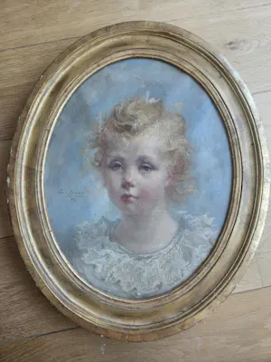 Cecile Douard - Portret kopen? Bied vanaf 350!