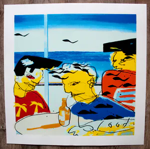 Herman Brood - zeefdruk: Cruise (laatste exemplaar!) kopen? Bied vanaf 550!