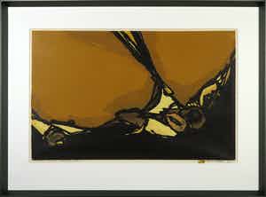 Fon Klement - Boardsnede, Fission - Ingelijst (Groot) verkocht voor € 150!