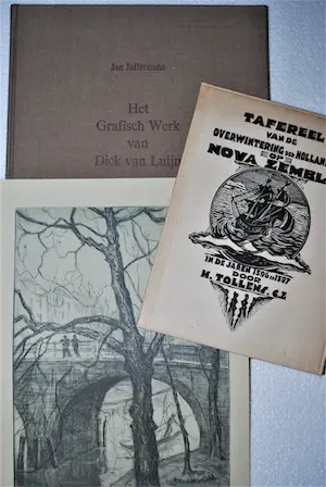 Dick van Luijn - [2 boeken] Het Grafisch Werk, genummerd, met prent & 1x met 4 houtgravures kaufen? Bieten Sie von 50!