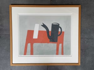 Klaas Gubbels - Witte kan op Oranje tafel - Nr 147 kopen? Bied vanaf 600!