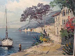 Jan Bevort - Mooi Mediterraan Schilderij kopen? Bied vanaf 145!