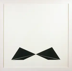 Christian Megert - Zeefdruk, Geometrische compositie - Ingelijst kaufen? Bieten Sie von 100!